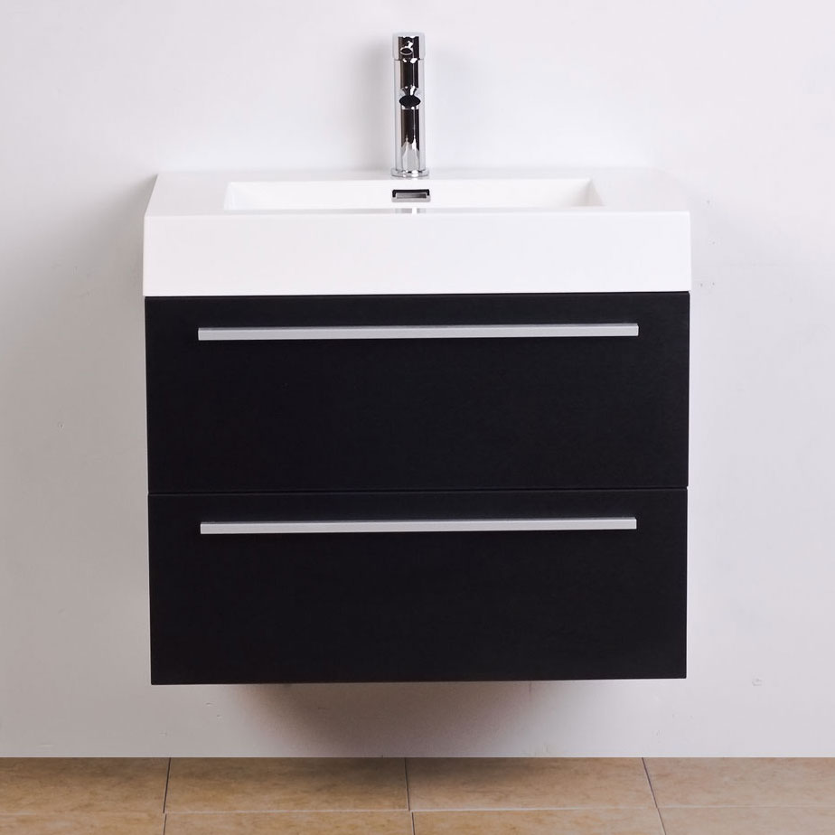 Single Bathroom Vanity Set in Black TN-T580-BK on