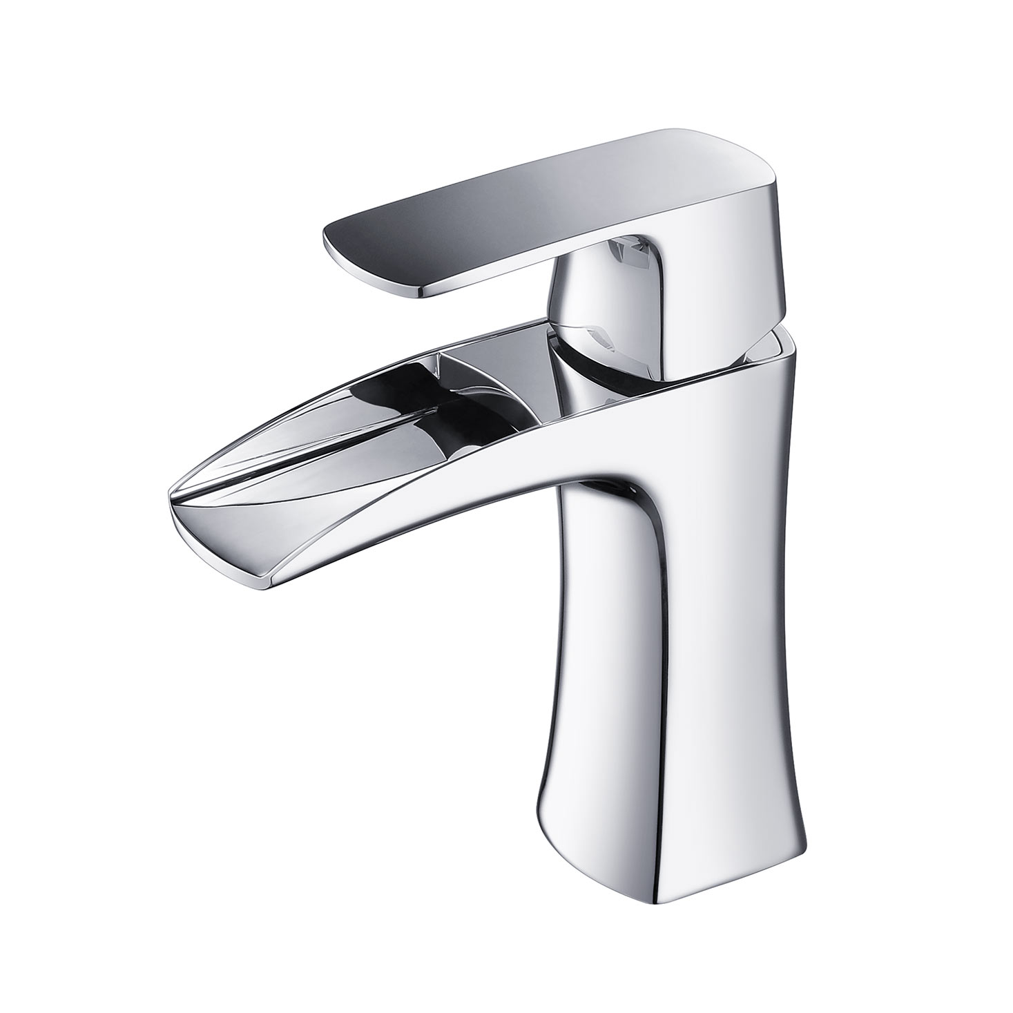 Buy CBI AV-BF02CH Single Faucet in on Bathroom Rainier Chrome Waterfall Control