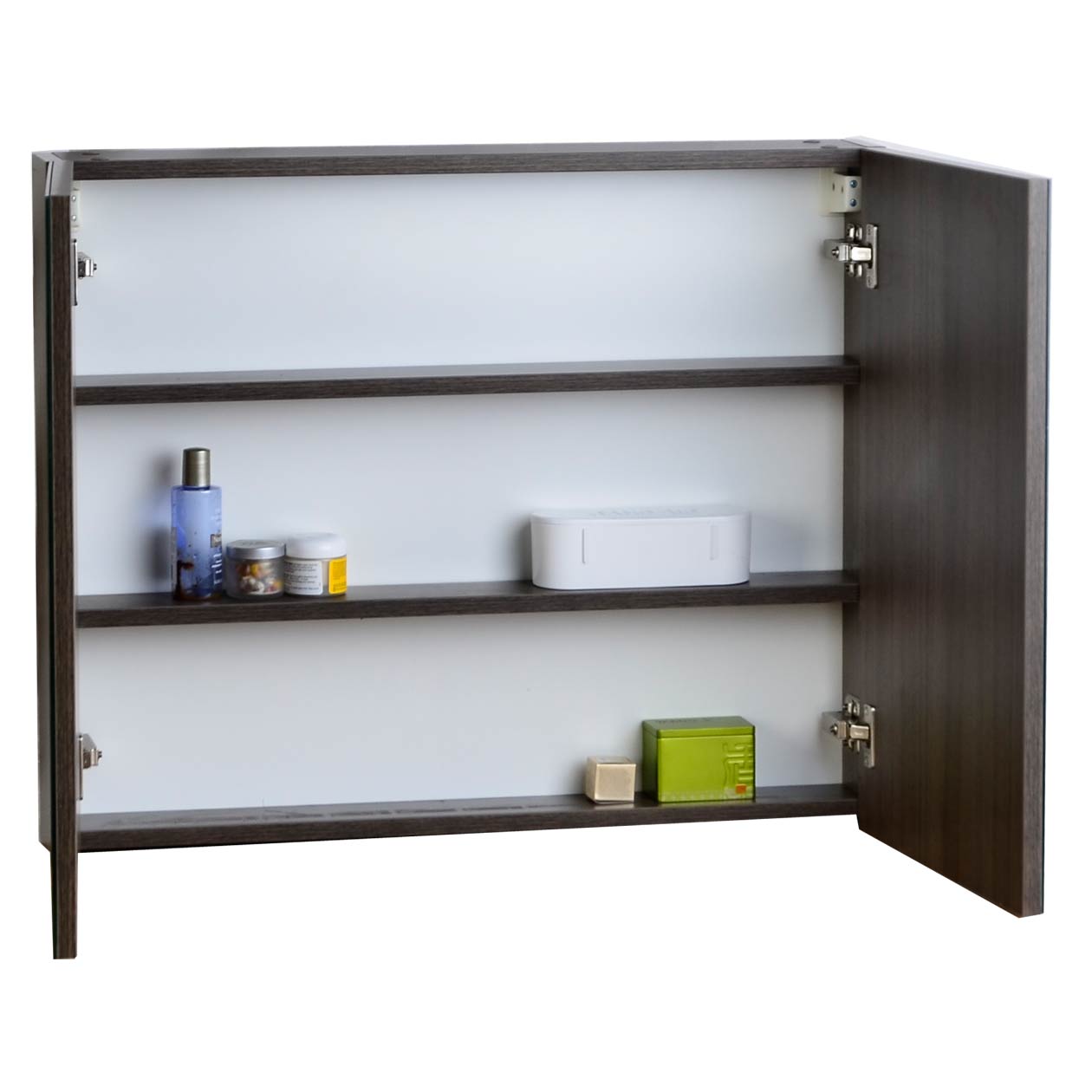 Buy Medicine Cabinet W Mirror Grey Oak 31 5 In W X 26 In H Tn Tb800 Mc Go On Conceptbaths Com