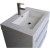 26.75" Single Bathroom Vanity Set in High Gloss White TN-T690-HGW