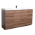 CBI Edison 48 Inch Single Modern Bathroom Vanity in Walnut TN-ED1200-WN