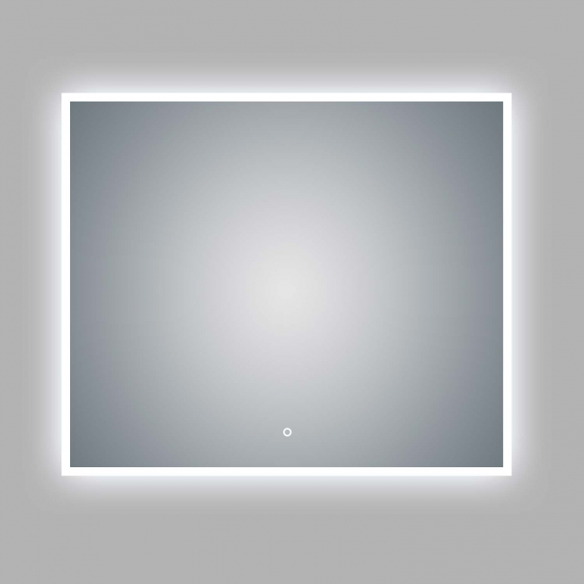 LED Illuminated Bathroom / Vanity Wall Mirror 41.9" x 35.5" LAM-049D