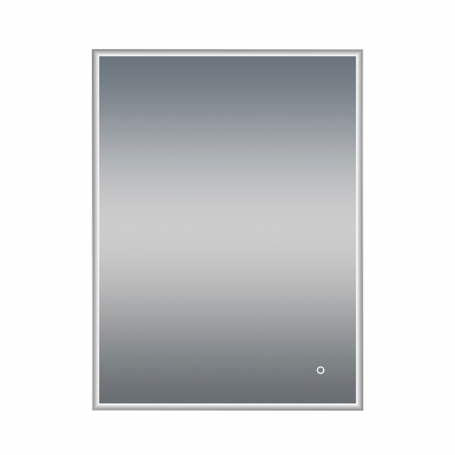 Aurora 23.6"W x 31.5"H Edge-lit LED Illuminated Mirror, Anti-fog, Color Temperature Adjustable LAM-K1006A