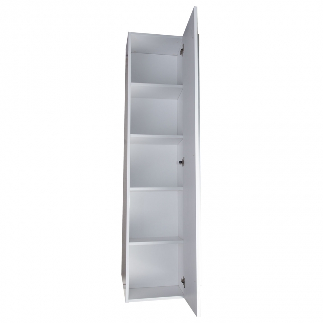 16" x 67" Linen Cabinet in Glossy White TN-N1200-SC-HGW