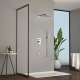 Essence Hardware Trinity River Shower System with Rainfall Shower ,Handheld and Tub Spout - Chrome